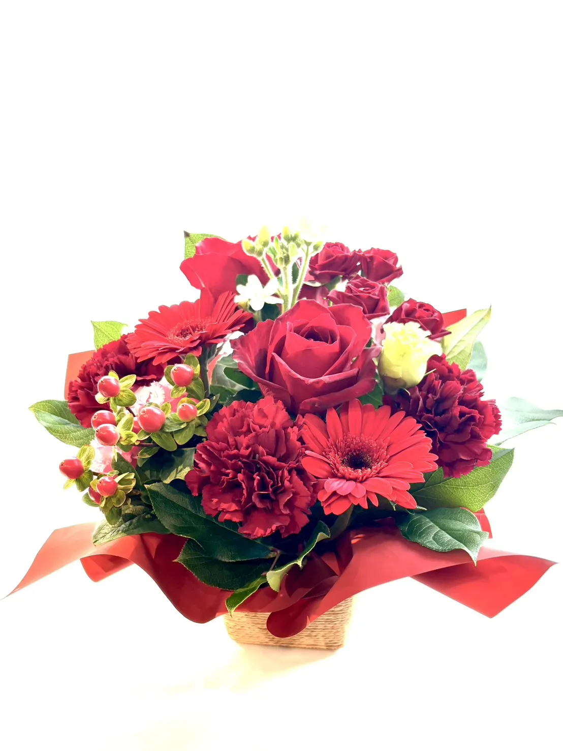 お母さんありがとうハートフルアレンジ　