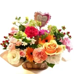 【限定30個】お母さんありがとうミックスバスケットアレンジ大