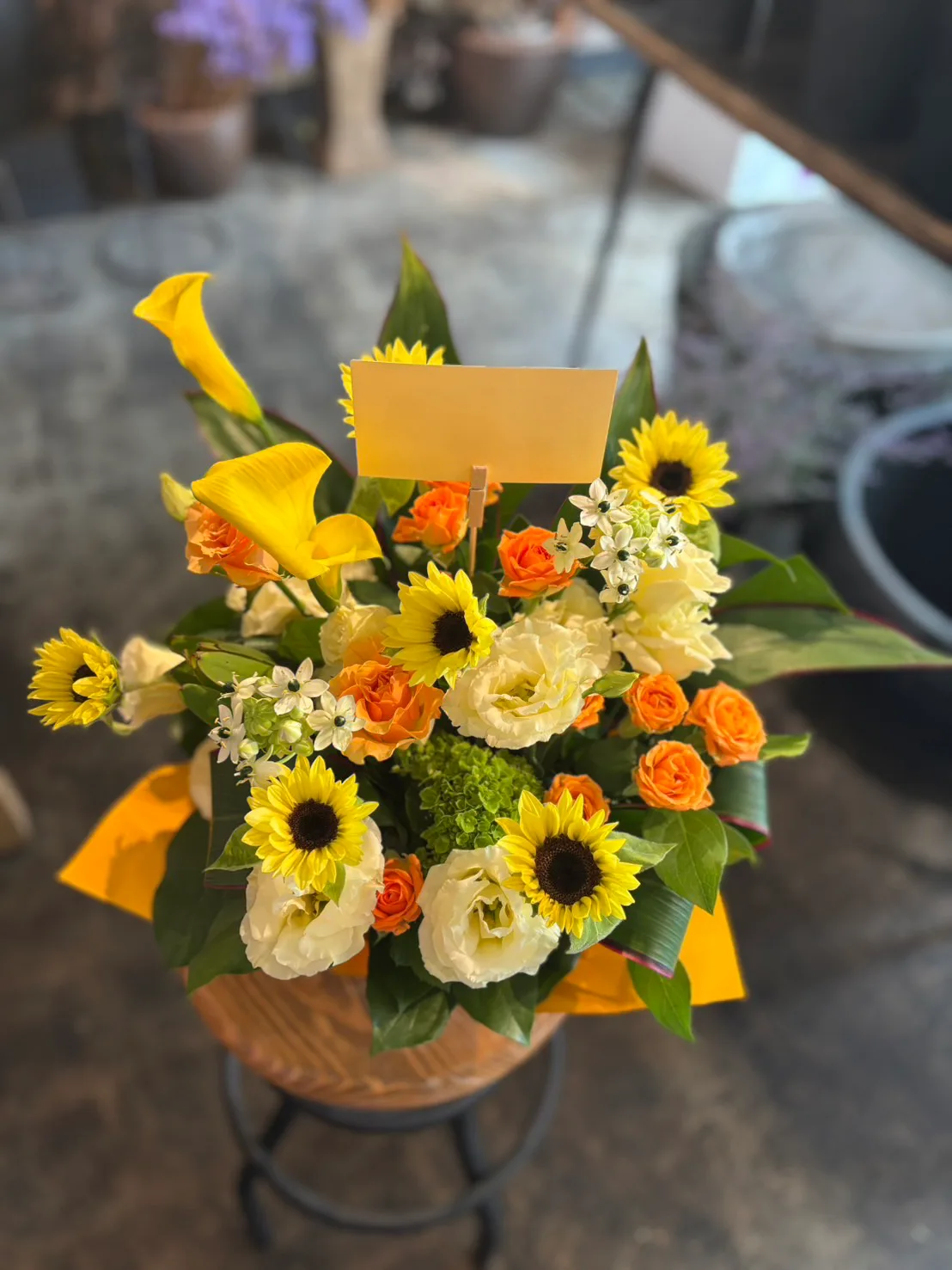【誕生日お祝い】8月19日にお届けしました🌸