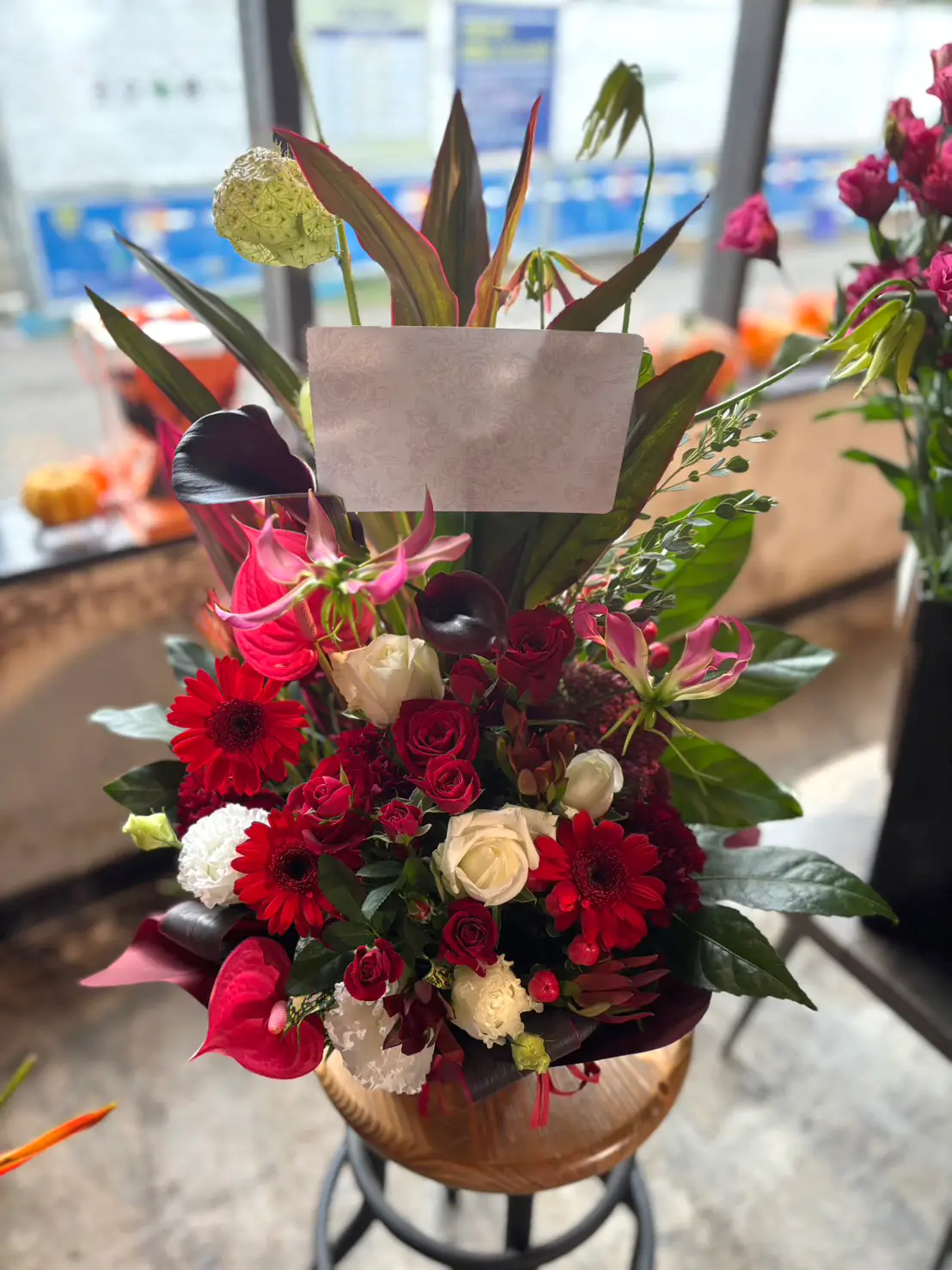 【白寿祝い】10月12日にお届けしました🌸
