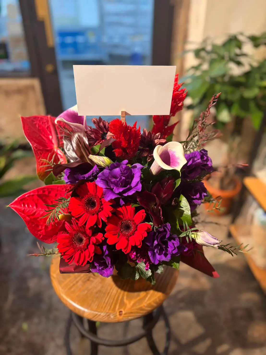 【楽屋花】11月23日にお届けしました🌸