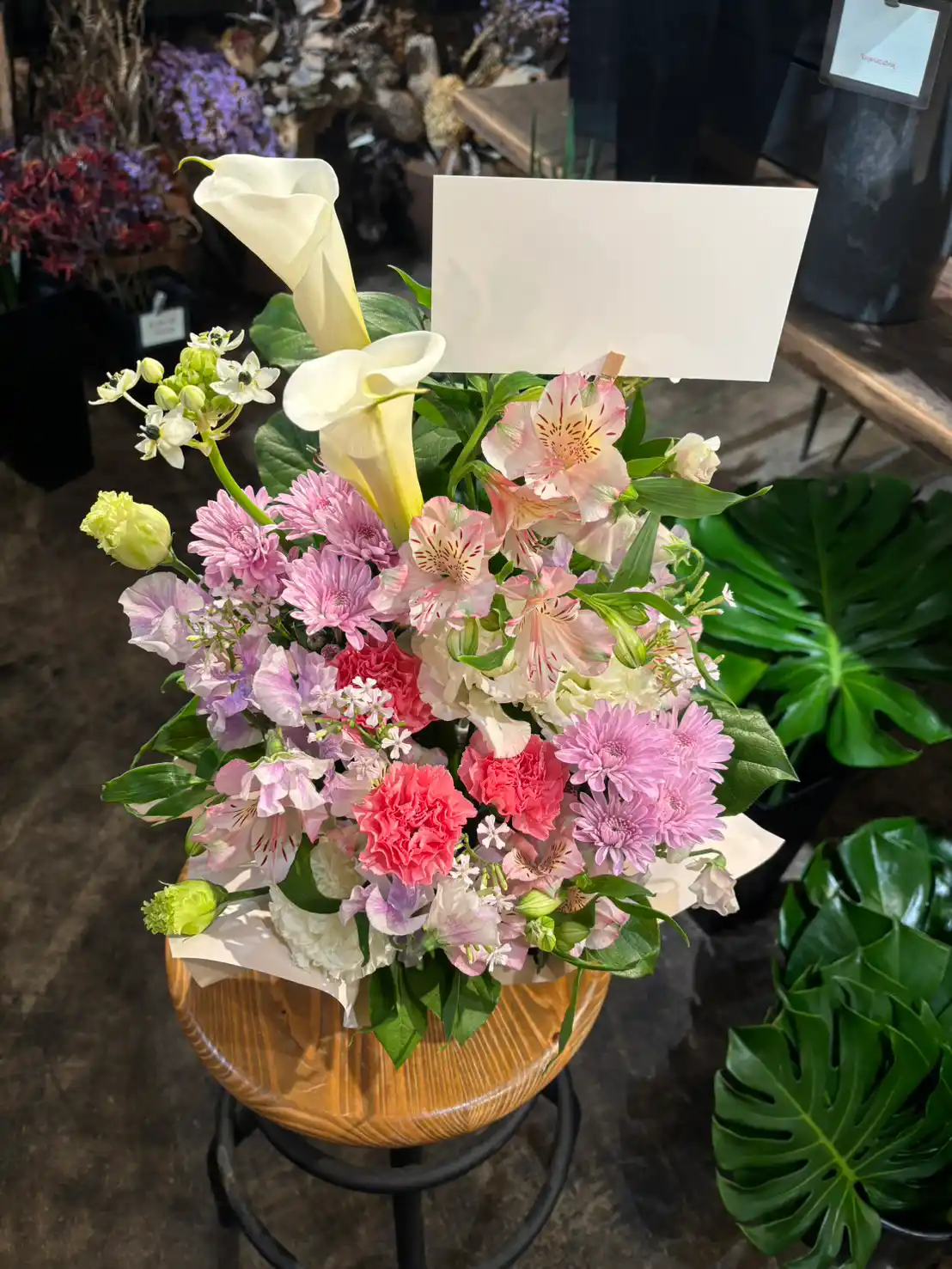 【供花】1月26日にお届けしました🌸