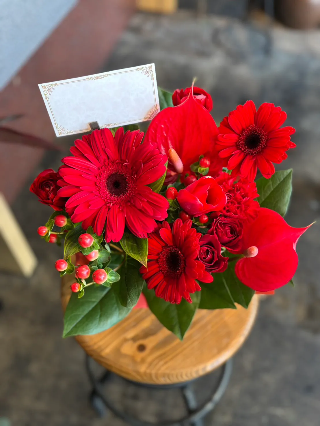 【誕生日お祝い】2月3日にお届けしました🌸