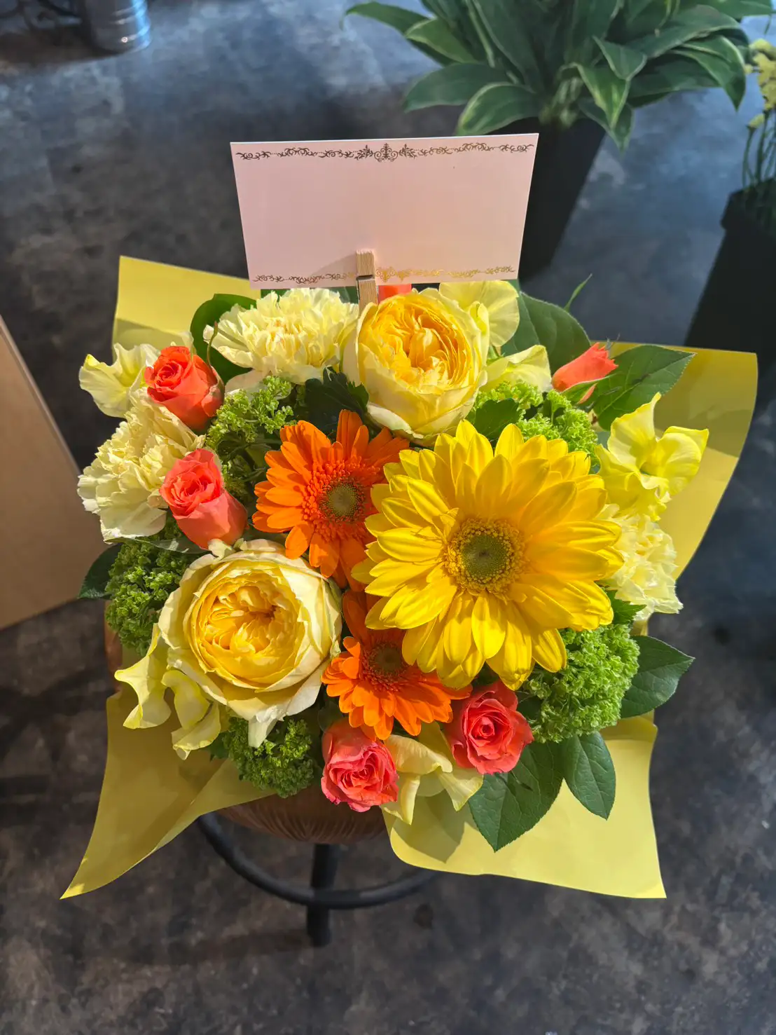 【舞台花】3月7日にお届けしました🌸