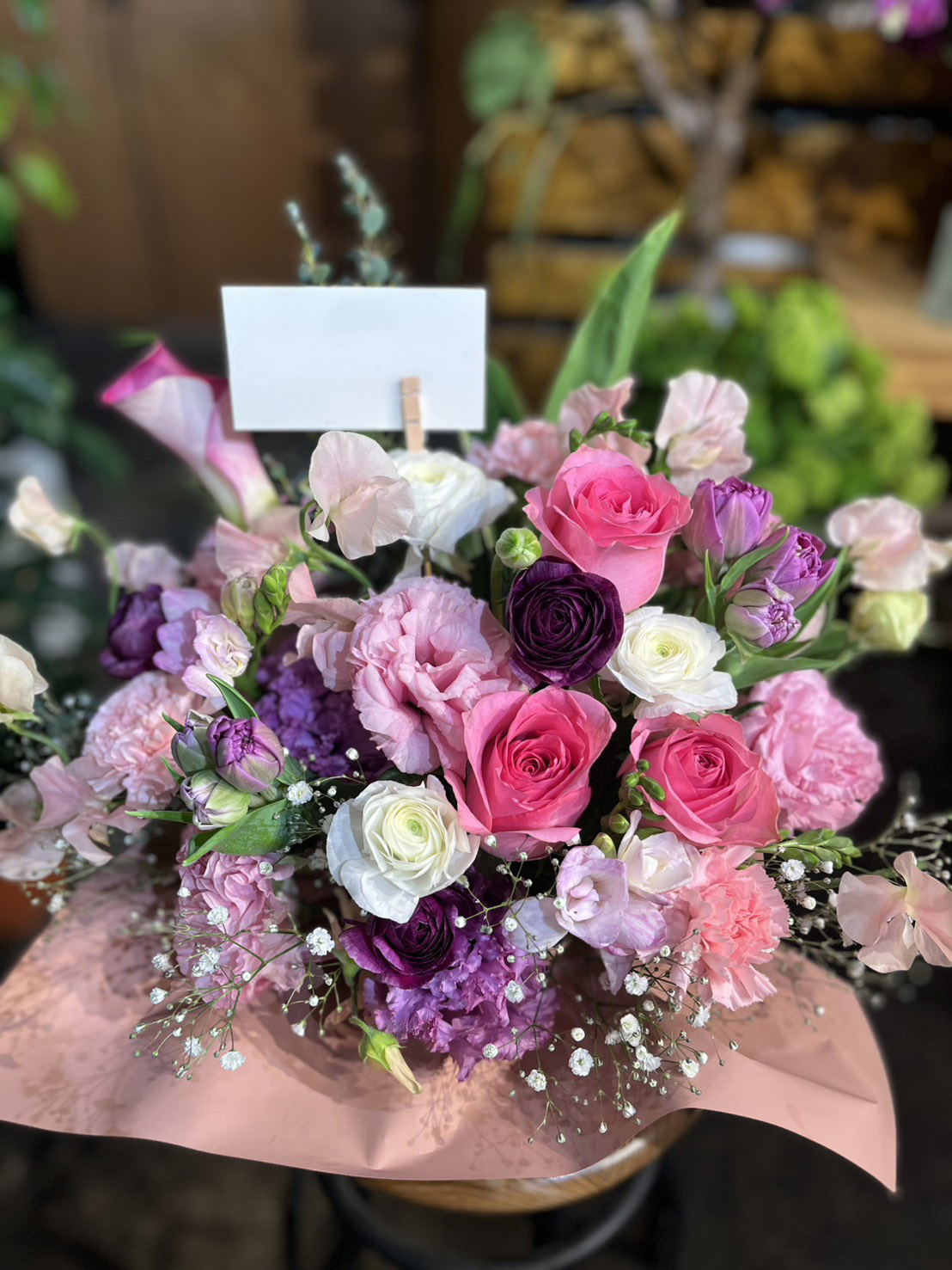 【誕生日お祝い】3月18日にお届けしました🌸