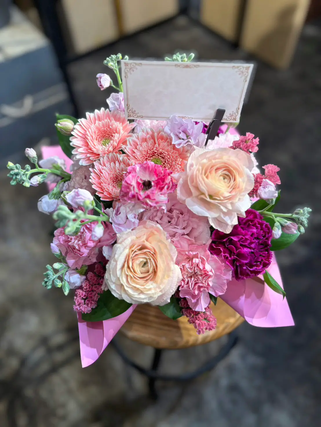 【誕生日お祝い】2月18日にお届けしました🌸