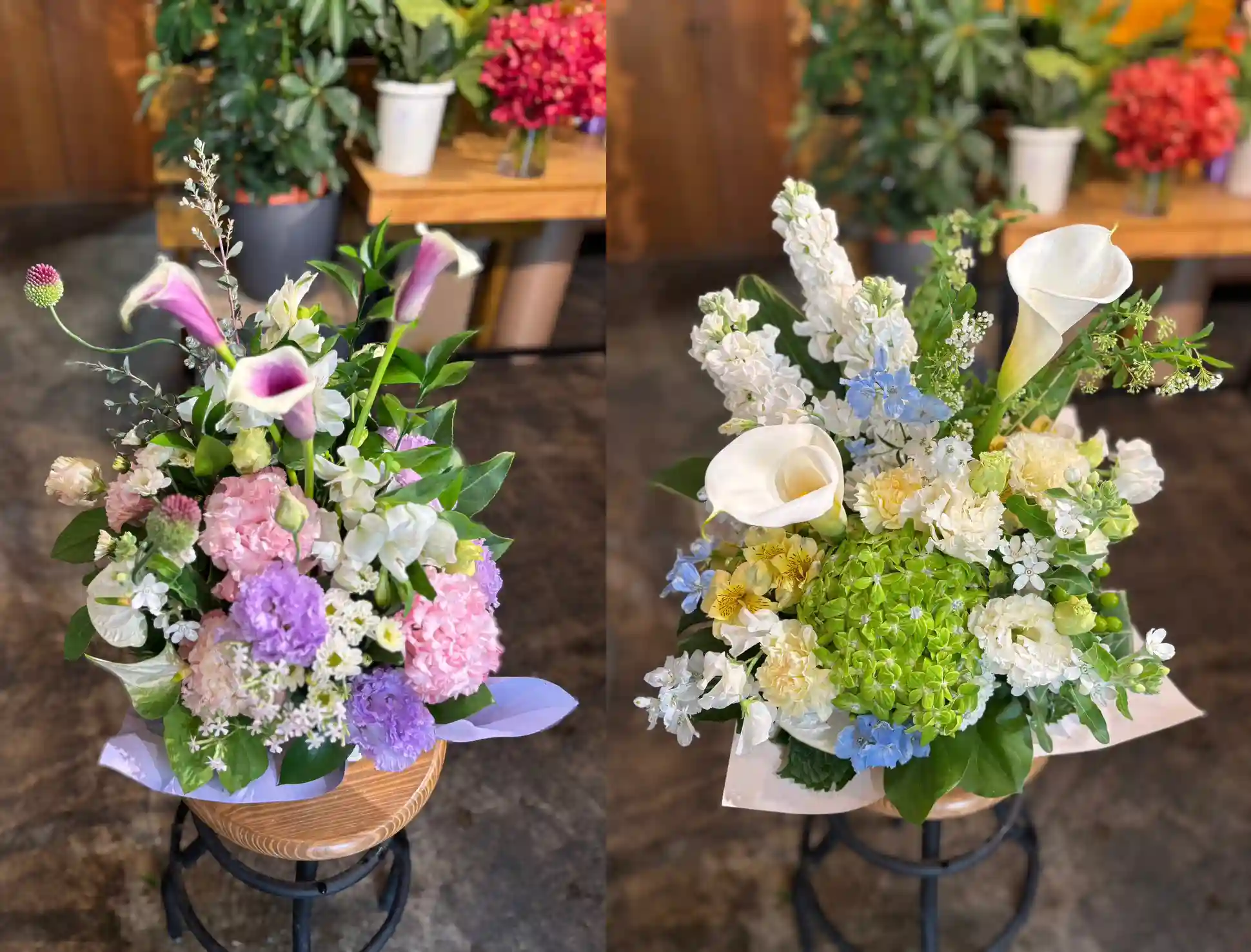 【供花】4月8日にお届けしました🌸