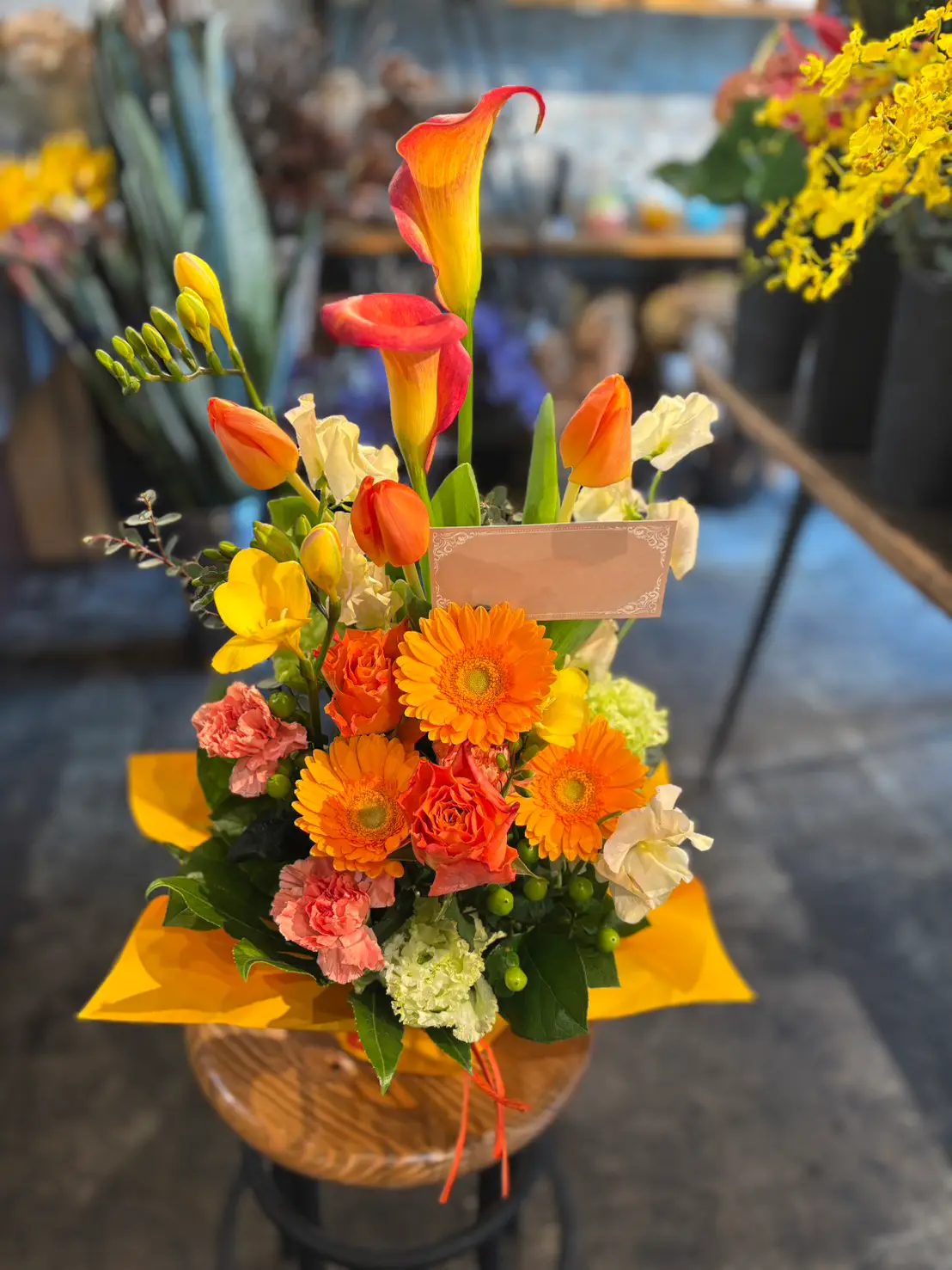 【演奏会開催祝い】4月4日にお届けしました🌸