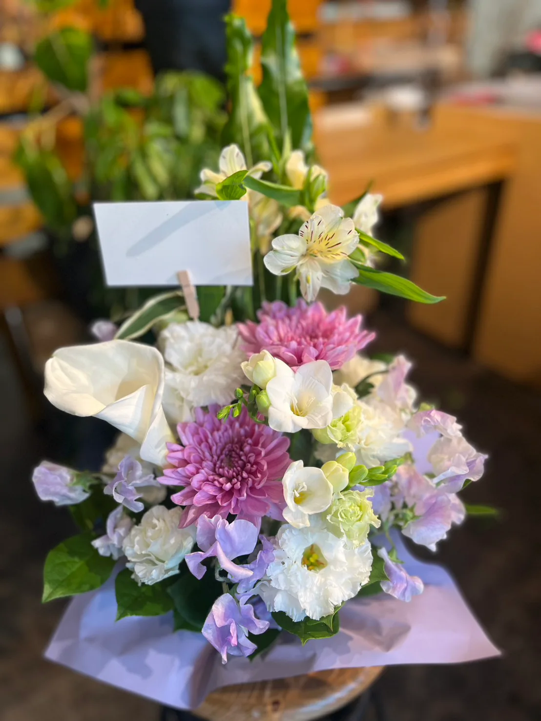 【供花】3月27日にお届けしました🌸