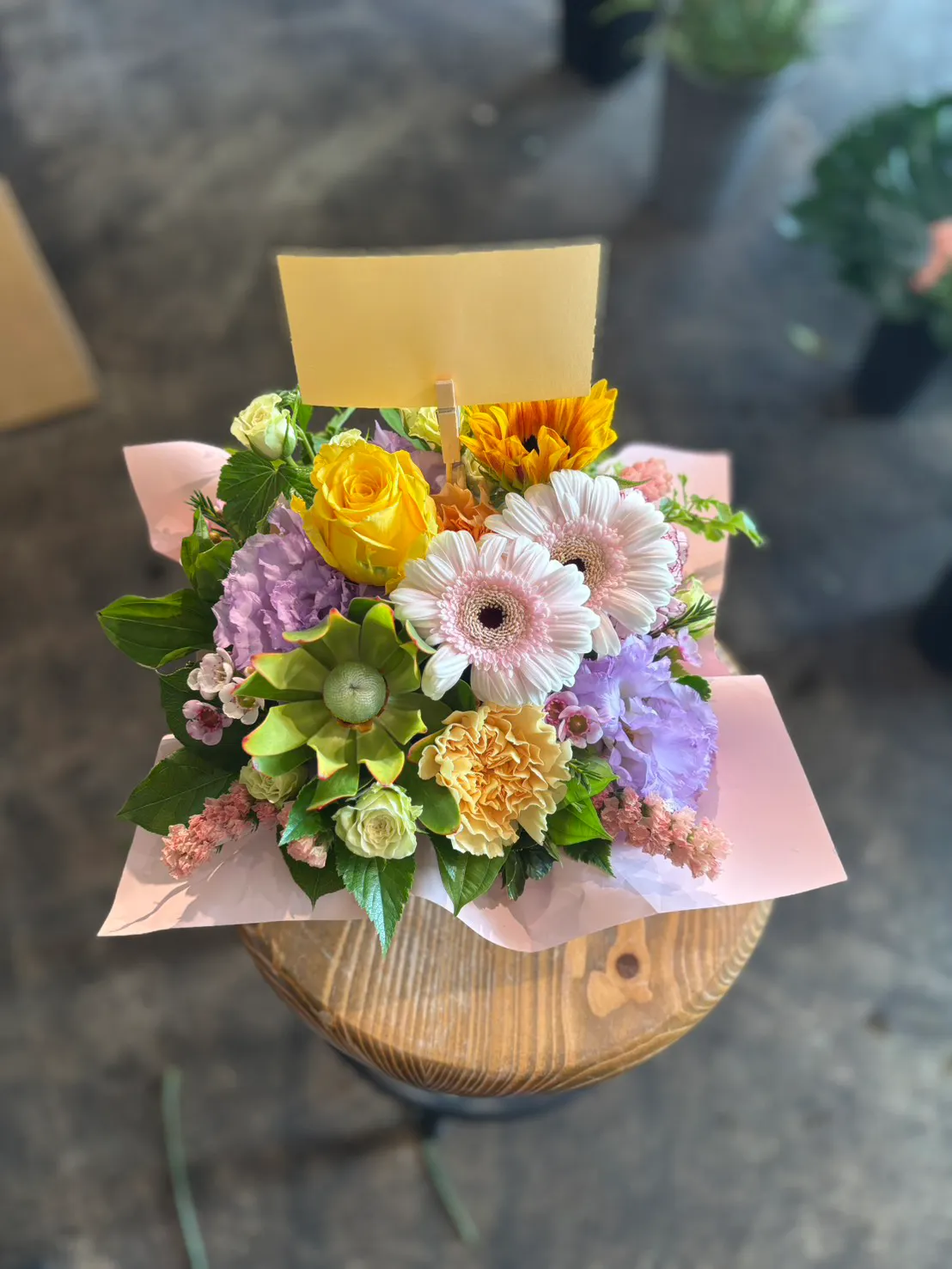 【開店祝い】8月2日にお届けしました🌸